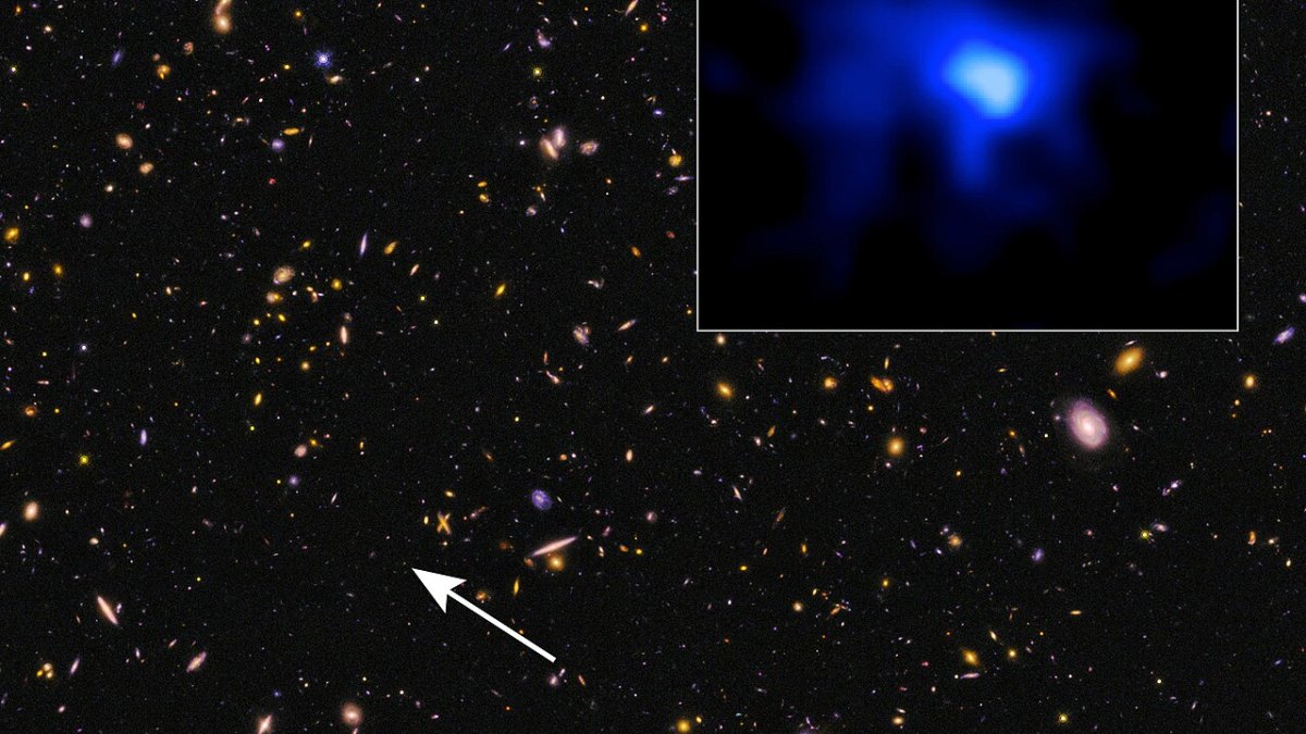 Astronomers Record Black Hole with 40 Billion Solar Masses