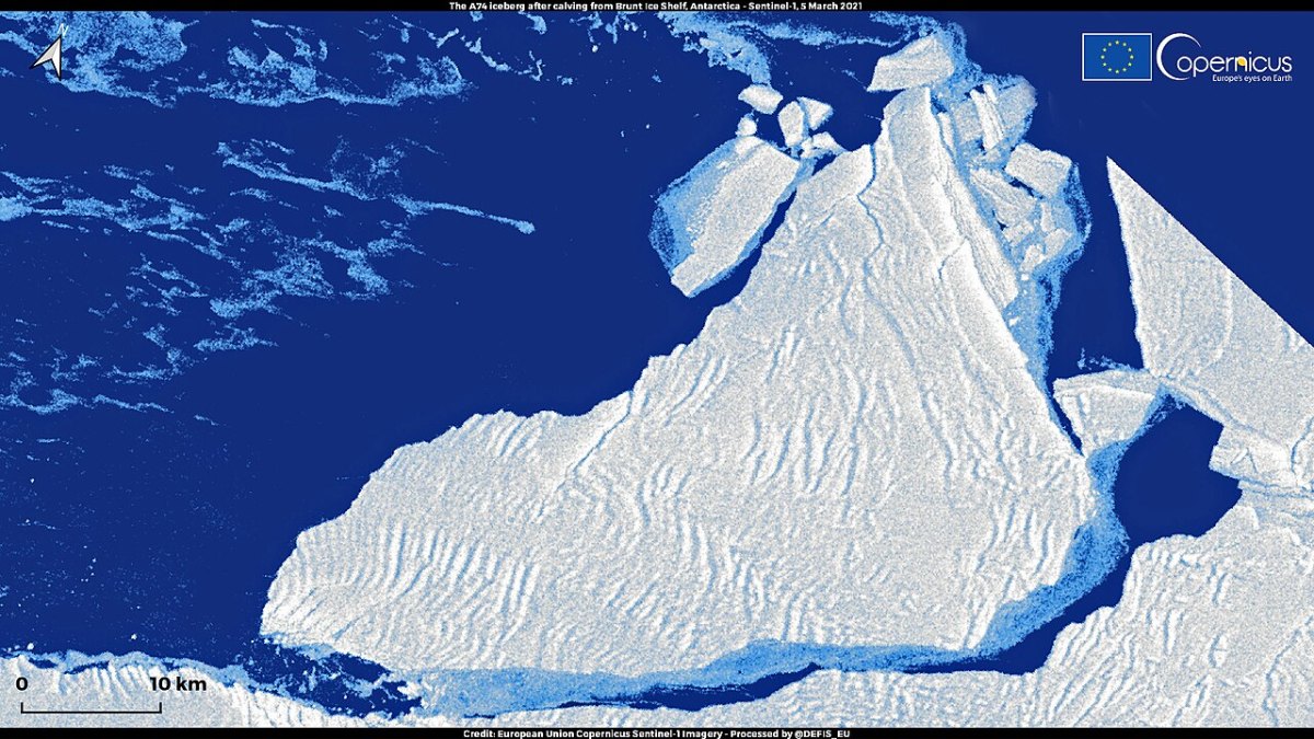 Iceberg Breakaway: 5,700 Square Kilometers of Ice Floats Free — A Landmark Event